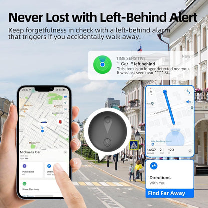 Mini Car GPS Tracker for Apple Find My – Ultra-Slim, No Fees