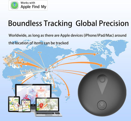 Mini Car GPS Tracker for Apple Find My – Ultra-Slim, No Fees