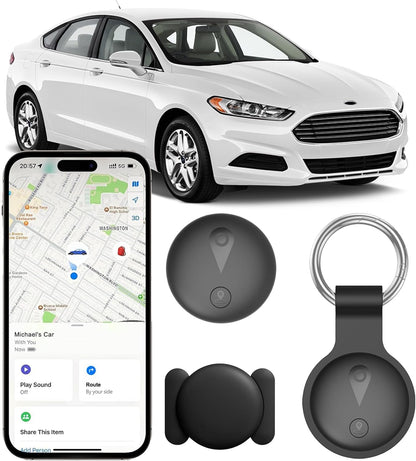 Mini Car GPS Tracker for Apple Find My – Ultra-Slim, No Fees